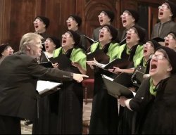 Trump conducts the woke choir Meme Template