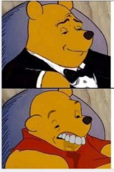 Winnie the pooh tuxedo Meme Template