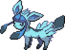 Spiky Glaceon Meme Template