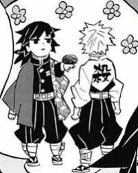 Sanemi and Giyu Meme Template