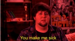 You make me sick Jon Tron Meme Template