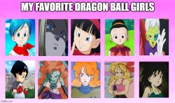 dragon ball girls Meme Template