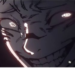 Sukuna Smile Meme Template