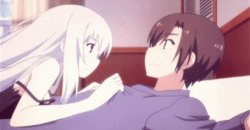 Anime Kiss Oreshura GIF Meme Template