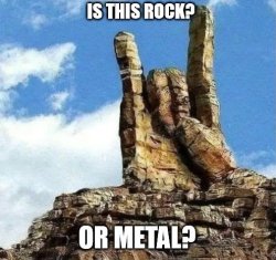 heavy metal Meme Template