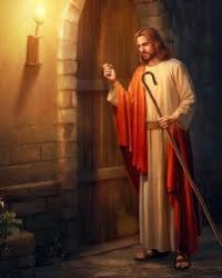 Jesus Knocking at Door Meme Template