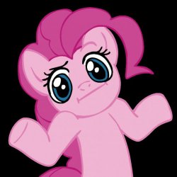 Pinkie Pie Shrug Meme Template