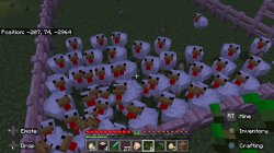 Enslaved Minecraft chickens Meme Template