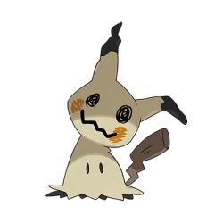 Mimkyu Meme Template