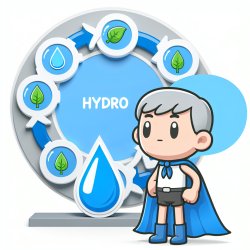 A cartoon character, let's call him "Hydro" (get it?), is shown Meme Template