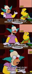 Krusty & AOC Meme Template