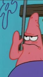 Patrick Angry Meme Template