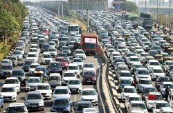 Traffic jam Meme Template