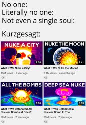 Kurzgesagt problems Meme Template