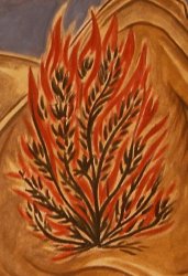 Burning Bush Meme Template