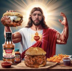 Beef Jesus Meme Template