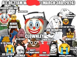 All of team W******y (as of March 3, 2024) Meme Template