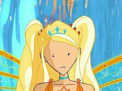 Winx Club Stella Blank Expression Meme Template