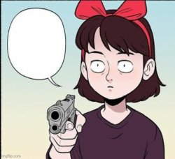 Kiki gun template Meme Template