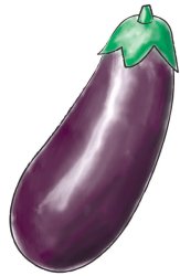 eggplant Meme Template