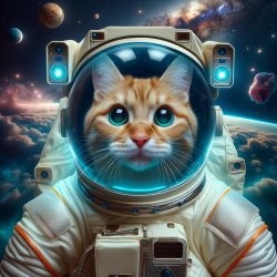 spacecat Meme Template