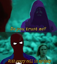 Do you trust me Spider-Man Meme Template