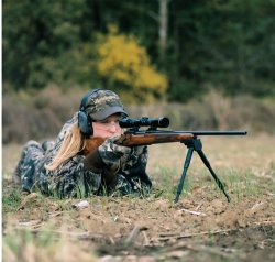 Woman scoped hunting rifle JPP PH Meme Template