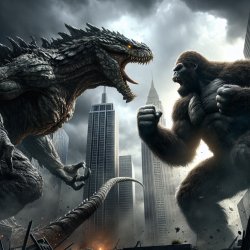 Godzilla vs Kong Meme Template