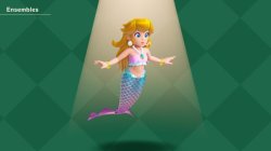 mermaid peach Meme Template