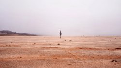 Man Alone in Desert Meme Template