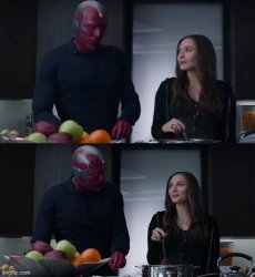 Wanda/Vision Meme Template