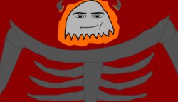 Infernal Roblox Man Face Meme Template