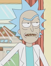 Sarcastic Rick Meme Template