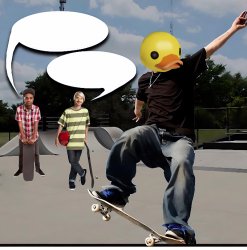 EPIK Skater Meme Template