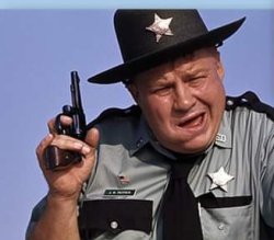 Redneck Sheriff Clifton James 007 movie Meme Template