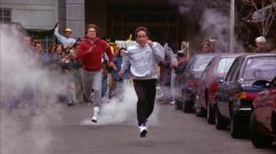 Seinfeld running Meme Template