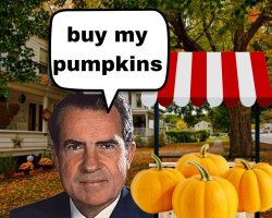 Buy my pumpkins Meme Template