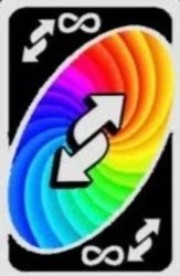 Infinite Uno Reverse Meme Template