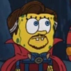 SpongeBob Dr Strange Meme Template