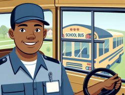 school bus driver animated Meme Template