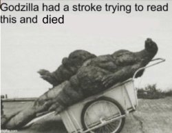 Clean Godzilla Meme Template