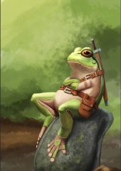 frog hunter Meme Template