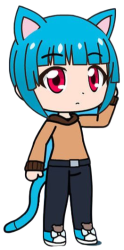 The Crazy Yandere of Characters: Gumball Watterson Meme Template