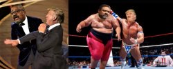 Trump vs Bragg, pre-fight and main event Meme Template