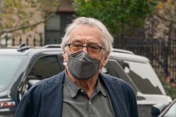 Robert De Niro with mask Meme Template