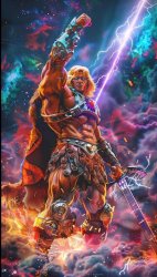 He-Man power Meme Template