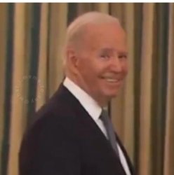 Biden grin Meme Template