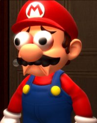 SMG4 Mario Face WTF Meme Template