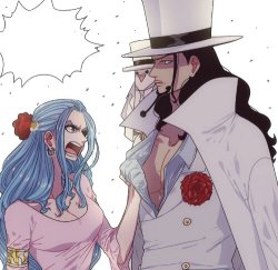 Vivi & Rob Lucci Meme Template