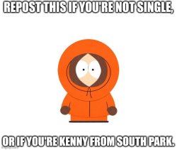 Repost Kenny Meme Template
